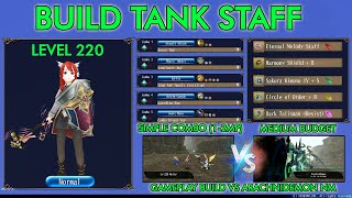 Build Tank Staff Level 220 (Magic Proration Tank)