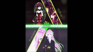 Shikimori vs Kurumi | #anime