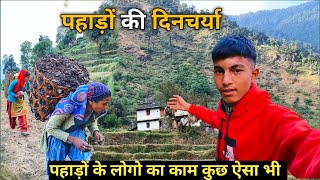 आज गोबर डालते हुई हालत खराब || Pahadi Lifestyle Vlog || ransi village|| @CoolPahadi