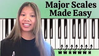 Major Scales Made Easy - Tutorial - Piano Lessons Loveland CO