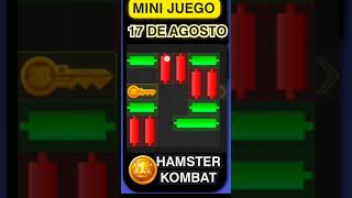 Mini juego 17 de agosto Hamster Kombat #hamsterkombat #games #minigames #fyp #crypto #youtubeshorts