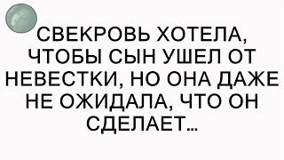 Свекровь хотела, чтобы сын ушел от невестки, но она даже не ожидала, что он сделает…  || Секреты У