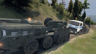 SpinTires Карта "DPI Bronislaw Forest"