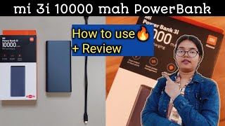 Mi PowerBank 3i 10000 mah Review | How to use🔥 | Is it worth it? Best Powerbank 2024