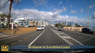 [4K] Brisbane to Sunshine Coast | Dashcam | Australia