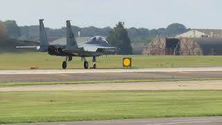 F15 Launching at RAF Lakenheath 20/8/19