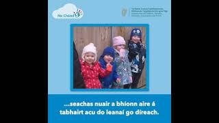 San fhíseán seo tá eolas do dhaoine fásta maidir le húsáid clúdaigh aghaidhe i suíomhanna ELC/SAC.