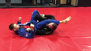 Spider-Guard (12 of 12) -  Sit to Leg-Drag (Jiu-Jitsu in Greenwood, Indiana)