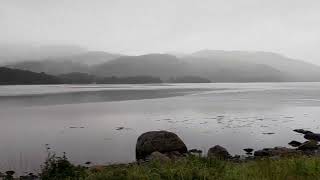 Early morning misty Loch Sunart