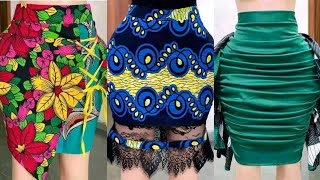 💖🌸 Cute Ankara skirt designs you will love in 2024 | Skirt styles for classy ladie...