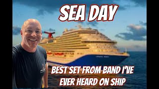 CRUISE DAY 7, CARNIVAL MAGIC, SEA DAY #cruiselife #livemusic #militaryappreciation #alchemybar