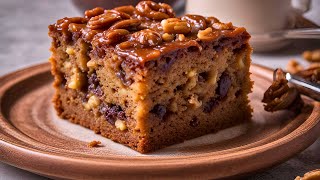 Delicious Homemade Date Cake | Simple and Tasty