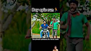 💥boy run faster then bike💨 #trending #shorts #trendingshorts #ytshorts #chase  #kannada  #movies