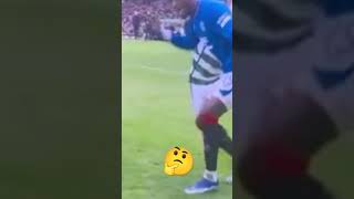 This supposedly wasn't a handball #rangersfc #football #footballshorts #funny #youtubeshorts #fyp