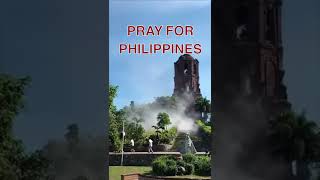 EARTHQUAKE 7.3 MAGNITUDE PHILIPPINES!! (Actual video) #shorts #philippines #earthquake #viral #fyp