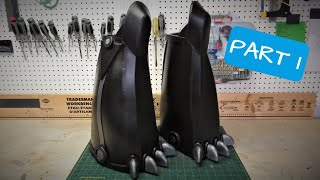 Making a Toothless Ironman ARMOR part 1: Boots