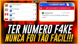 🟡Como CRIAR NÚMERO FAKE para WHATSAPP sem VPN | numero fake whatsapp 2023 (Guia completo)