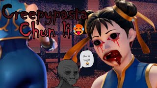 Creeppypasta de Chun Li 😱 | Fortnite