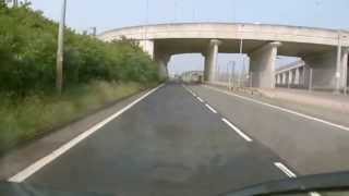 VAN DASH-CAM   Calais to Folkestone M20 by Eurotunnel