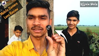 Mobile Camera Lens!!! Video Review For Mobile Camera Lens || 0.67X Wide Angle Lens Review