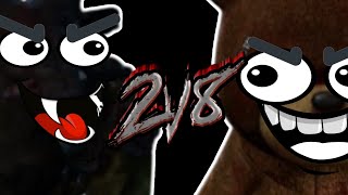 We Kept Getting 3 Kills In The 2V8 Game Mode Ft. LKayde - DBD