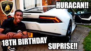 I Got A Lamborghini Huracan For My 18th Birthday!!!