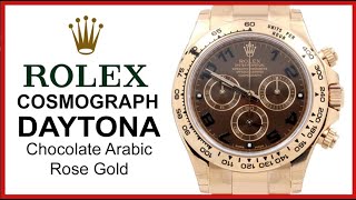 Rolex Ever Rose Daytona UNBOX WIND SET REVIEW - Cosmograph Chronograph Chocolate Dial 116505