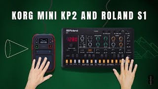 Korg Mini Kaoss Pad 2 with Roland Aira S1