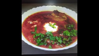 Приготовление вкуснейшего БОРЩА с мясом.Не вкус, а крик восторга!Приготовить свекольный квас. Borsch