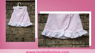 Pink Hand Embroidered & Smocked Dresses | Tara Baby Shop