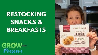 Easy and productive Kitchen Day: Snacks and Breakfasts