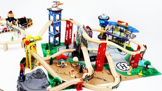 KidKraft Wooden Railway Unboxing and Review | Best Train Set for Kids - vlaky