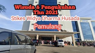 WISUDA DAN PENGUKUHAN // AKBID REKAM MEDIS NERS S.KEP DIII FARMASI-STIKES WDH kampus VIKTOR 12/12/21