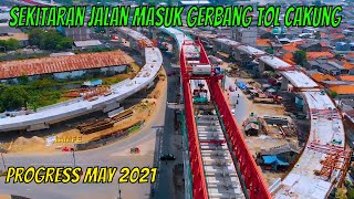 🛩️ di Atas Progress TOL LAYANG Pulo Gebang - Kelapa Gading (Drone View May 2021)