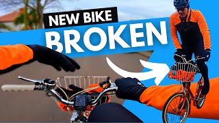 MY NEW BIKE is BROKEN!?