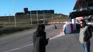 Tandas de motos karting de Los Arcos 16-2-2014