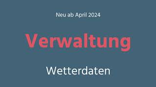 Wetterdaten