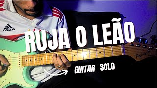 RUJA O LEÃO - GUITARRA SOLO 🔥 louvores gospel