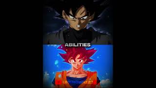 Goku Super Saiyan God Vs Goku Black Super Saiyan Rose