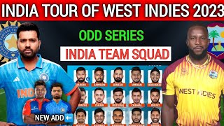 India Vs West Indies ODI Series 2023- Schedule & Team India Best Squad | IND Vs Wi ODI Series 2023|