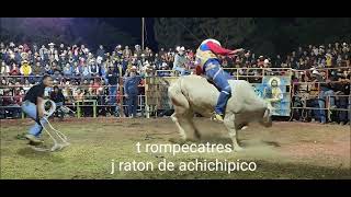 1 rompecatres de destructores con raton de achichipico en tetela del volcan morelos