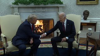 Trump Meets With Biden for Presidential Transition Meeting