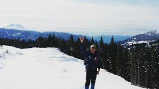 Hops Peak & Mount Brew Snowshoeing