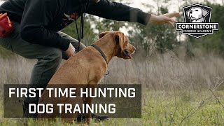 First Time Hunting Dog Trainers: Overcoming Challenges | Steve and Cherie Strongman