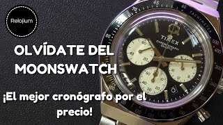 Mejor que el MoonSwatch (cronógrafo económico estilo vintage / Q Timex TW2V42600VQ)