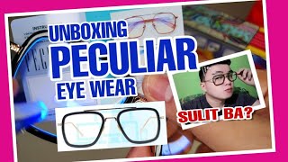 The Unboxing of Peculiar Eye Wear