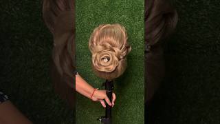 Easy hairstyle for bridal #shorts #ytshorts #shortfeed #shortviral #bridal #hairstyle