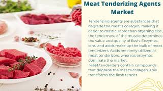 Meat Tenderizing Agents Market