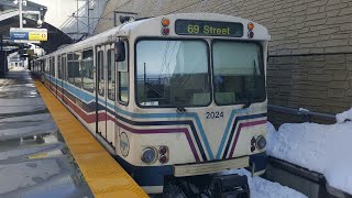 Calgary Transit #2024 Siemens U2 Duewag Blueline 69th Street