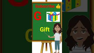 Five words start with letter G with Spelling. #kidsstudy ,#educationalvideosforkids